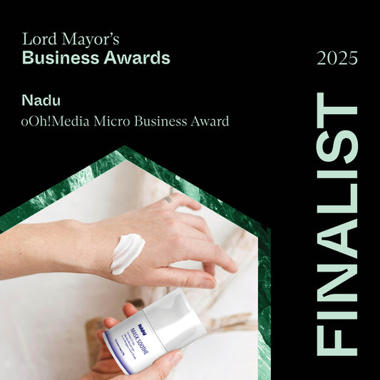 Nadu has been named a finalist in the 2025 Lord Mayor’s Business Awards!